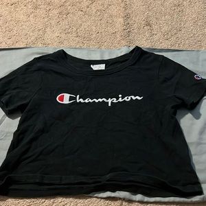 Champion wide cropped T-shirt